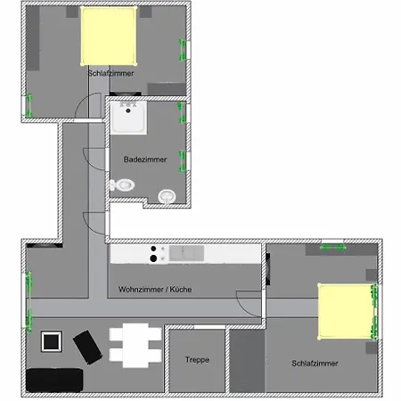 Apartamento Baeckerhus - 4 Wiek auf Rügen